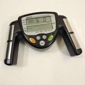 Omron HBF-306C Fat Loss Monitor BMI Tracker Black HBF-306-Z5 Health Meter Tested